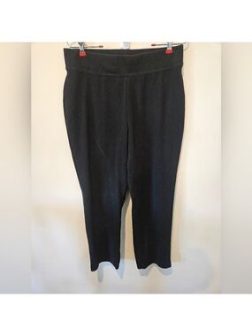 PRESWICK & MOORE WOMEN'S BLACK PULL-ON STRETCH PANTS NO POCKETS SIZE MEDIUM